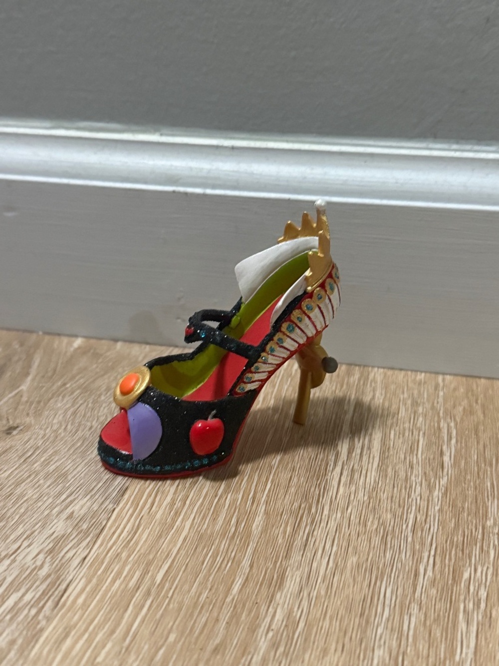 Disneys evil queen shoe ornament